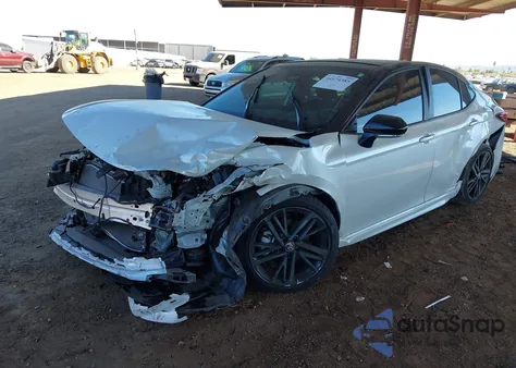 2025 Toyota Camry Xse из США, поврежденный, VIN 4T1DAACK6SU198804